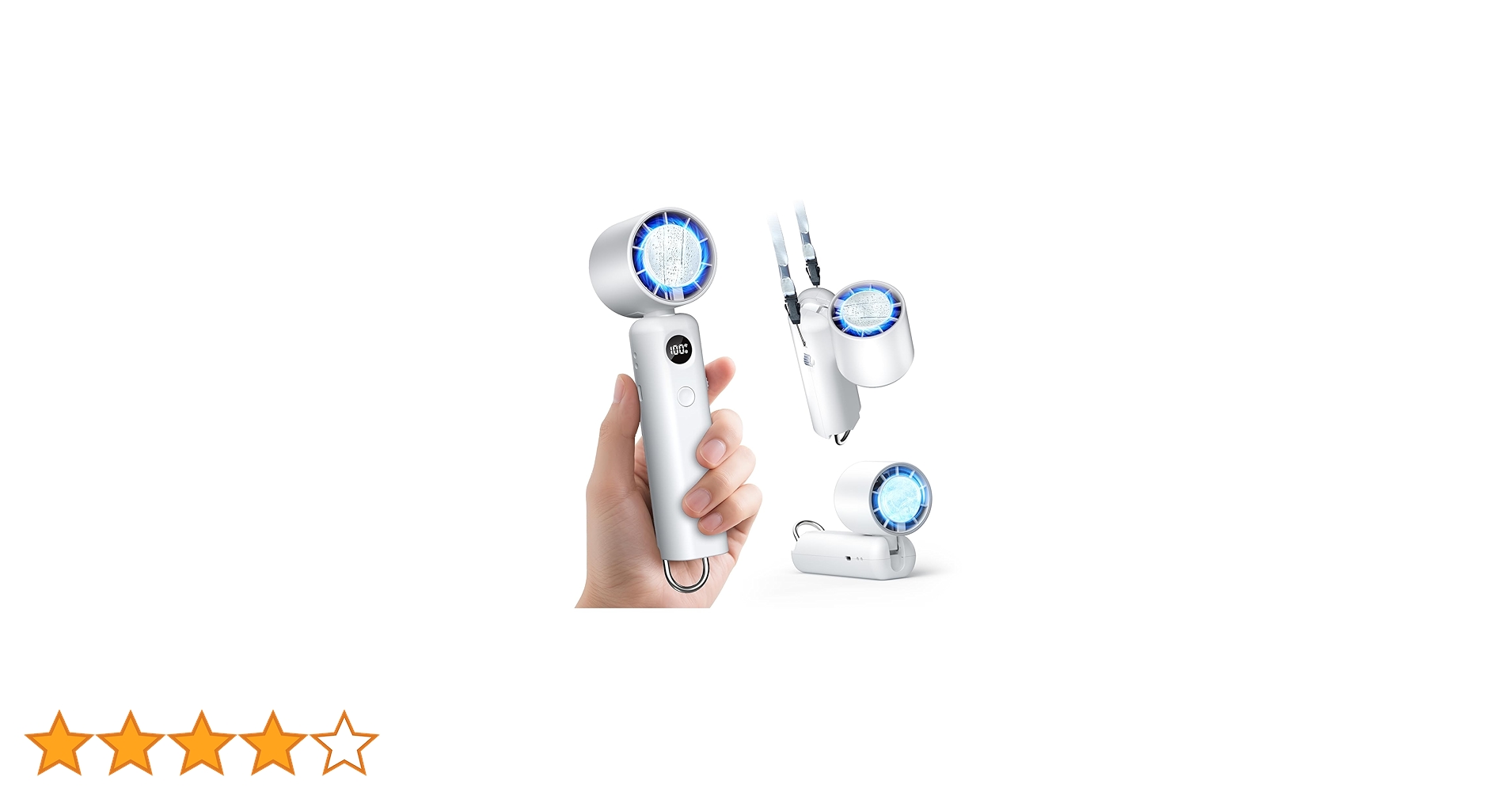 モバイルファン Amazon | 携帯扇風機 ハンディファン 【2025新設計 SP暴風モード